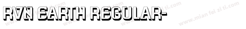 RVN Earth Regular字体转换